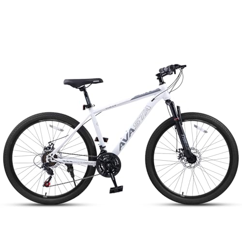 AVASTA Thrax 24 26 27.5 inch Mountain Bike with 21-Speed, High Tensile Steel Frame, Dual Disc Brake, Comfortable Saddle, - Additional View