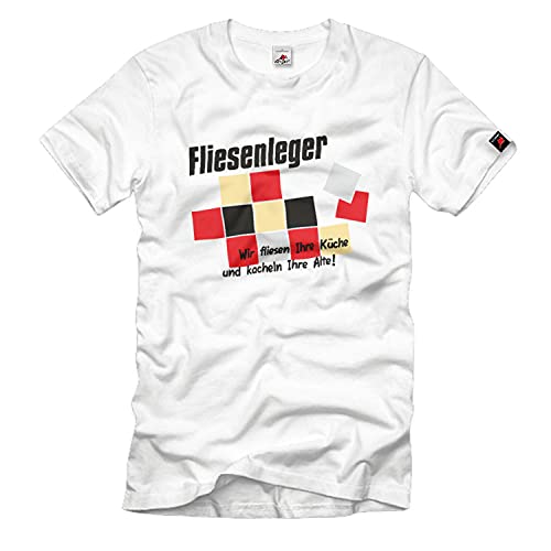 T-shirt vêtements de travail blanc Karesenleger 2275 motif carreaux