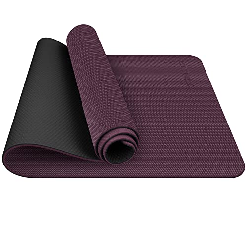 TOPLUS Preumium Yogamatte aus hochwertigen TPE, rutschfest...