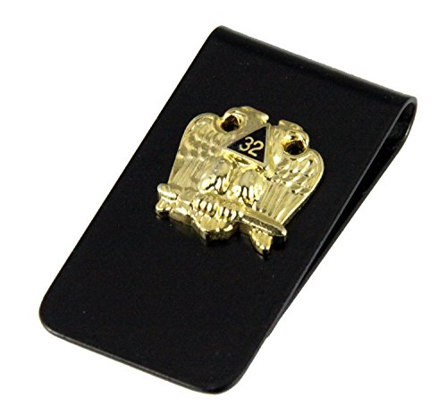 4031788 Scottish Rite Money Clip Freemason 32 32nd Degree Wallet Bill Fold