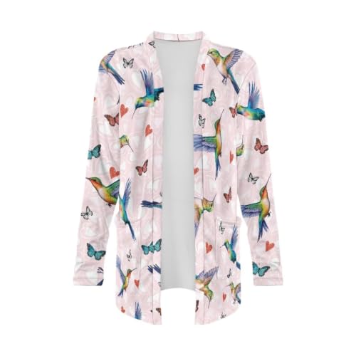 Image of Womens Open Fron Cardigan Sweaters Long Sleeve Tops Daily Coats