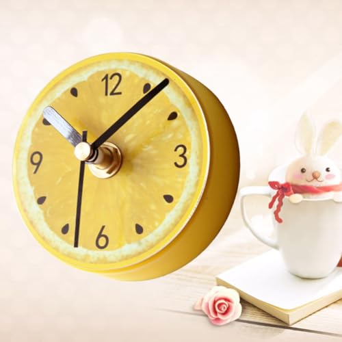 Reloj magnético de cocina con pizarra de notas para nevera 7