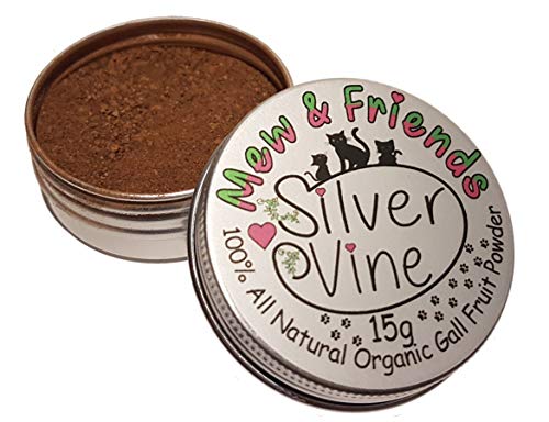 Mew & Friends Catnip Alternative – Silvervine Powder – Più forte di Catnip Cat Toy Refill Excercise Play