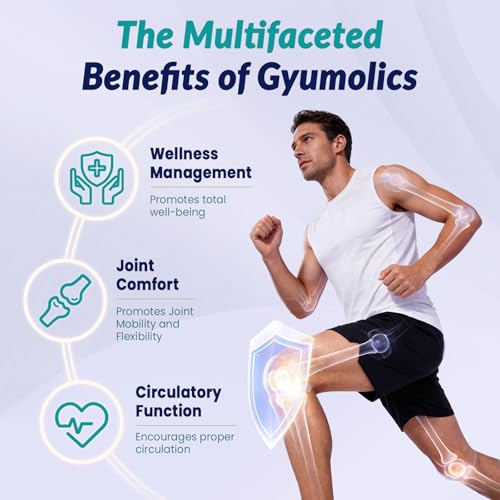 Gyumolics Nattokinase Supplement 10000FU with Organic Nattokinase, Serrapeptase, Bromelain, Curcumin, Vitamin E & Ginseng, Movement Comfort, 90 Capsules — view 4