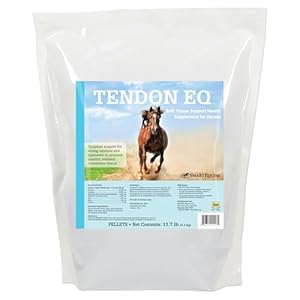 Tendon EQ Pellets | Horse Muscle and Ligament Supplement for Horses | Encourages Resilient Tendons | Includes Glycine, Copper, Zinc, and More | 11.7 lb Bag