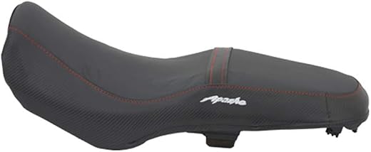 TVS Apache 160 2V Seat Cover for Sweat Free Comfortable Riding| Nylon Thread Stitching for Strength| Bike Riding Accessori...
