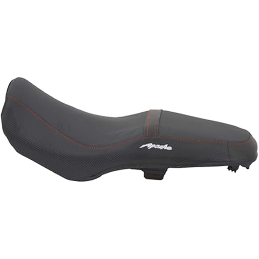 TVS Apache 160 2V Seat Cover - Black