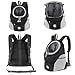 M MUNCASO Hundetrage-Rucksack Welpentasche Kleine Haustier-Fronttasche mit Atmungsaktivem, Head-Out-Design, Wasserdichter Boden für Reisen, Outdoor, Wandern