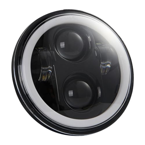 Feu de LED moto rond Angel Eye éclairage étanche universel