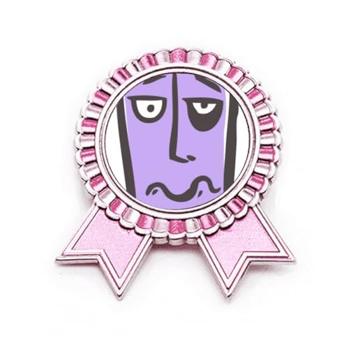 Badge Sing Fsketch Hunger rose en métal M pour remplacer les médailles ternes