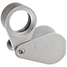 Donegan V309-15 Coddington Multi-Purpose Magnifier with Double Lens, 10X Magnification, 15mm Lens Diameter