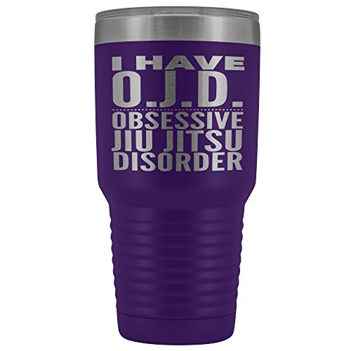 ArtsyMod OJD OBSESSIVE JIU JITSU DISORDER, Humorous BJJ Brazilian Jiu-Jitsu Martial Arts Statement