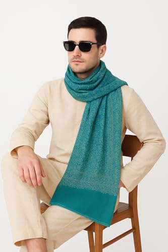 Image of Men's Kashmiri Wool Jamawar Shawl