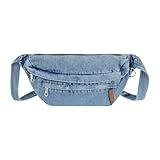 La taille de ce sac en jean est de 34 x 10 x 23 cm. Le design de grande capacité peut accueillir des nécessités quotidiennes telles que l'iPad Mini, le téléphone, le coussin d'air, le rouge à lèvres, les mouchoirs, les clés, etc., ce qui est très pratique.