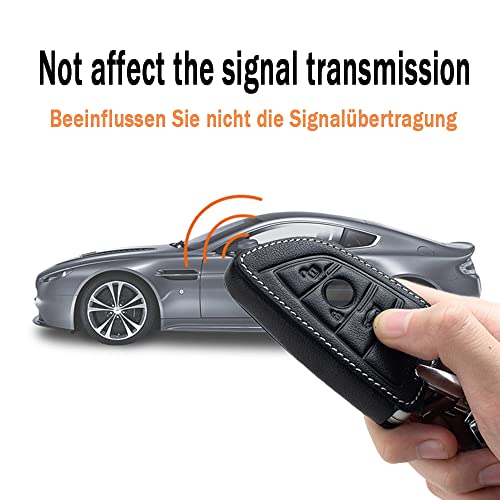 HIBEYO Custodia per Chiave Auto, Adatta per BMW X1...