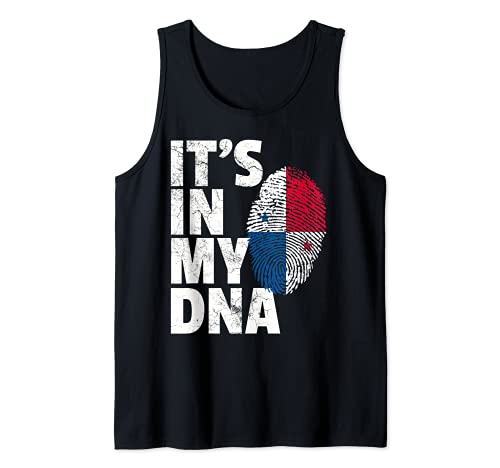 IT'S IN MY DNA Panama Flag Pride National Country Roots Gift Canotta