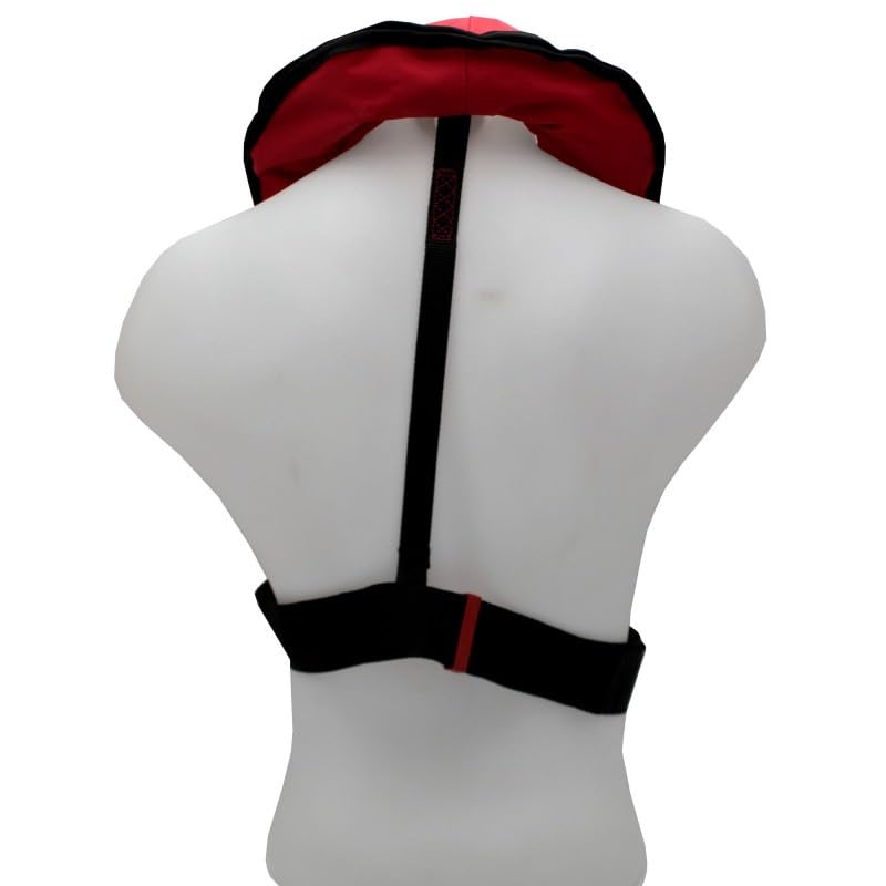 Gilet de Sauvetage Gonflable Automatique 170 N Essential avec Harnais – Sécurité Marine ISO 12402-3 – Sifflet & D-Ring – Flottabilité Fiable – Confort & Visibilité