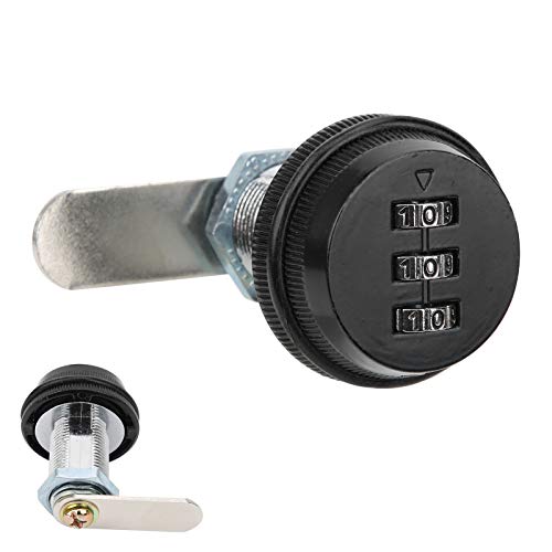 Verrons d'armoire à 3 chiffres de 30 mm avec serrure de sécurité combinée Cam ouflage métallique sans clé pratique et pratique, facile à définir un mot...