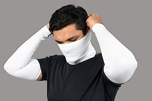 Image of NEON ROCK Winter Pure Cotton Combo Bandan Super Soft, Breathable for Winter Head, Hair & Arm Cover with UV Protection for Headband, Soft Neck Scarf for Biking, Gym, Yoga & Outdoor Use