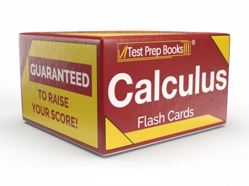 Image of Calculus Study Cards: Calculus Review Prep and Practice Test Questions for High School Students [Full Color Cards]