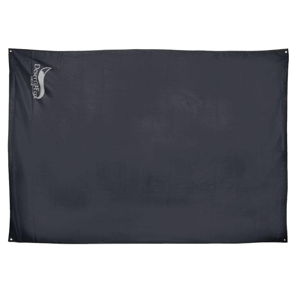 Waterproof Camping Tent Ground Sheet Folding Sunshade Mat Footprint Gray 150x210cm Outdoor Sports | Camping & Hiking | Outdoor Sleeping Gear | Mattresses & Pads