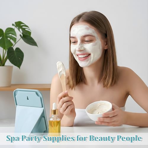 12 espejos de mano para maquillaje spa party miniatura 5