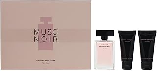 Narciso Rodriguez For Her Musc Noir 3 Piece Gift Set: Eau De Parfum 50ml - Body Lotion 50ml - Shower Gel 50ml