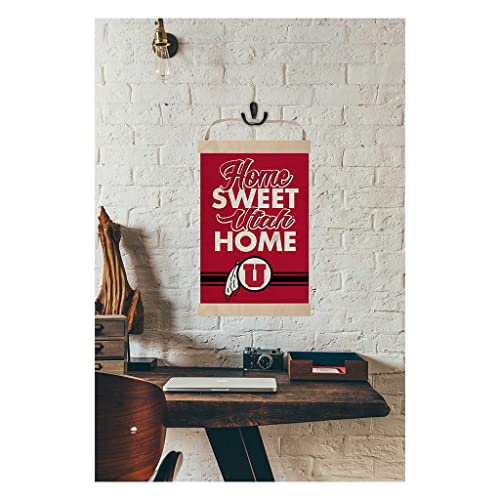 KH Sports Fan Reversible Banner Signs Home Sweet Home Utah Running Utes