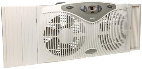 HOLMES HAWF3195-RU Remote Window Fan with Accutemp Plus