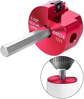 PVC Pipe Reamer Tool, PVC Fitting Saver with1...,