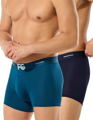 Image of ESSA Men's Ultra-Soft Modal Trunk Underwear | Moisture-Absorption with 4-Way Stretch | Breathable Contour Pouch, Microfiber Waistband with Spandex