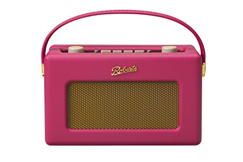Roberts - Radio (Portátil, Digital, Dab,Dab+,FM, LCD, 3,5 mm, Fucsia, Oro, Gris)