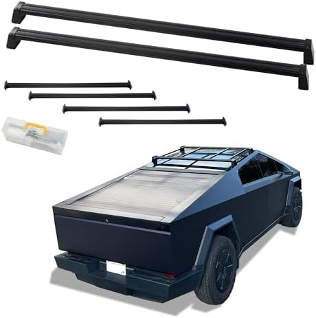 Kozyard Front Roof Rack Crossbars for Tesla Cybertruck 2024+