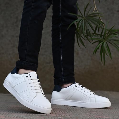 Image of Cruiser Mens Sneaker| Comfort & Style with Soft Cushioned Insole | Classic Canvas Sneakers for Effortless Style |Trendy Lace-Up Design for Casual Outfits (2625)