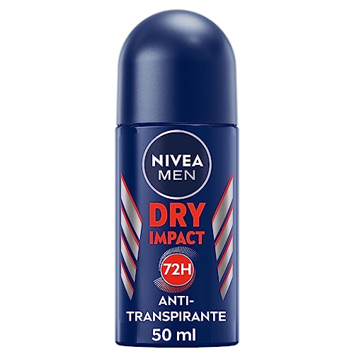 NIVEA MEN Dry Impact Roll-on (1 x 50 ml), desodorante...