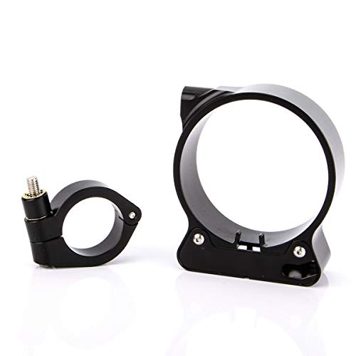 Plsusjhao Motorcycle Speedometer Relocation Bracket 39Mm Side Mount Odometer Mounting Bracket For Harley Sportster Xl 883 1200 Black #TOP3