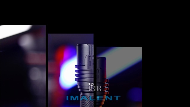IMALENT MS03 EDC Flashlight 13000 Lumens, CREE XHP70.2 LEDs High