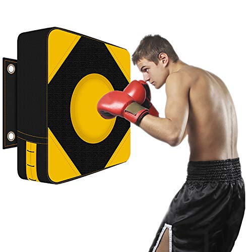 Sac de frappe mural amortisseur de chocs cible boxe haute densite pour arts martiaux