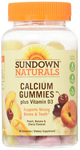 Sundown Calcium Plus Vitamin D3 Gummies, 50 ct Sundown Calcium Plus Vitamin D3 Gummies, 50 ct