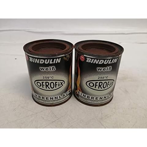 Ofrofix-Einbrennlack weiss 125 ml Dose Cover