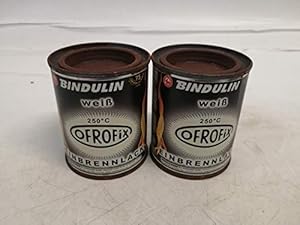 Bindulin OFROFix Einbrennlack 125 ml Weiß