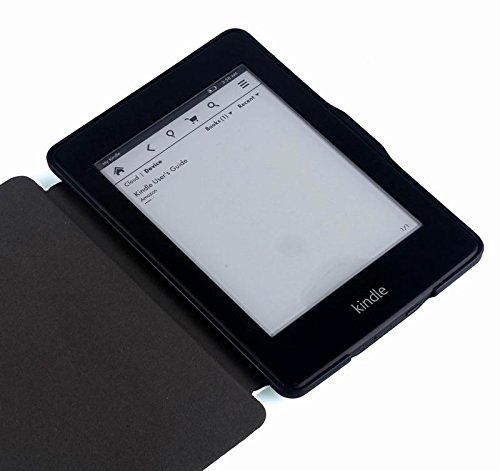 Capa para Kindle Paperwhite (até 2018) - Aciona descanso - Fecho magnético - Noite Estrelada