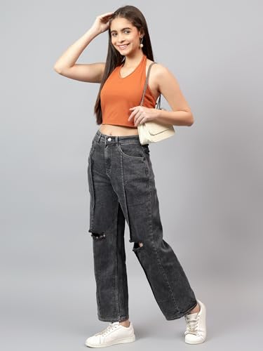 Image of KOTTY Womens Denim Jeans | Comfortable Fabric | Stylish Casual Wear