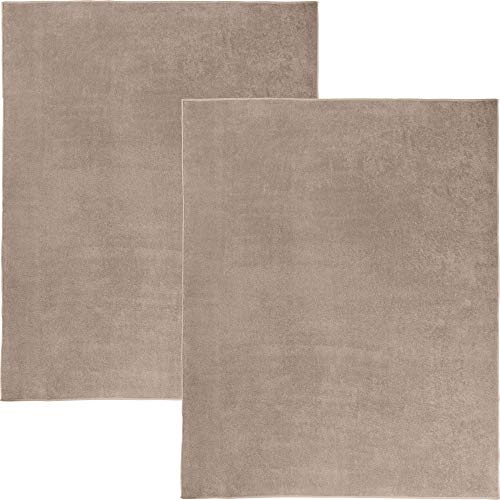 Erwin Müller Strandtuch XXL 2er-Pack Cappuccino Größe 150x200 cm,...