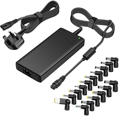 Outtag 65W Universal Laptop Charger Slim Power Supply AC Adatper Automatic Voltage 15V 16V 18.5V 19V 19.5V 20V Self-Regulation for Asus HP Dell Toshiba IBM Lenovo Acer Samsung Sony