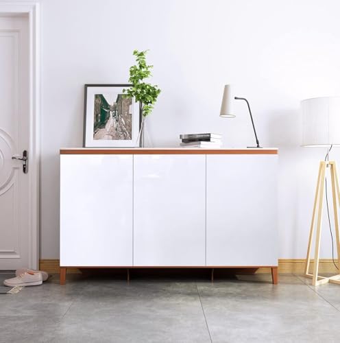 Image of ONETON Glossy White Contact Paper Decorative Self Adhesive Counter Top Peel and Stick Wallpaper for Kitchen Cabinets Shelf Drawer Liner Desk Dresser (White Glossy WP, 24x150 inch)