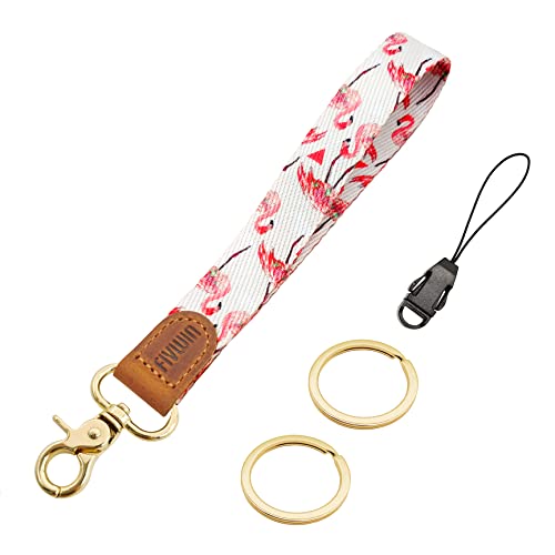 Fivwin Wrist Lanyard For Keys Wristlet Strap Keychain Holder Lanyards For Women Men Car Keys Wallet Phone Camera #TOP8