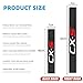4Pcs Car Door Sill Protector for Mazda CX5 Accessories Fit for CX5 2015-2023, Carbon Fiber Leather Door Sill Sticker, Decoration Door Sill Scuff Plate Sticker for Auto Truck SUV，(CX5)
