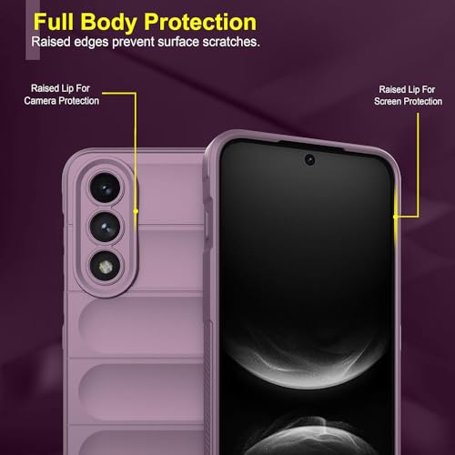 Image of Amazon Brand-Solimo Mobile Cover for OnePlus Nord 5 5G | Full Camera Protection | Liquid Silicon Case | Flexible Bumper Case for OnePlus Nord 5 5G (Purple)