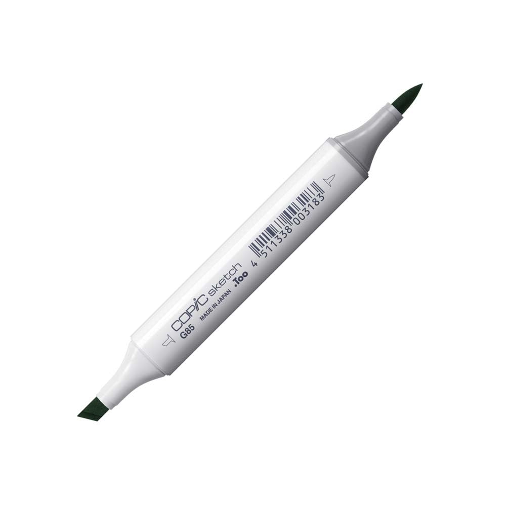 Copic Sketch Marker Pen - G85 - Verdigris - Refillable Marker Pen